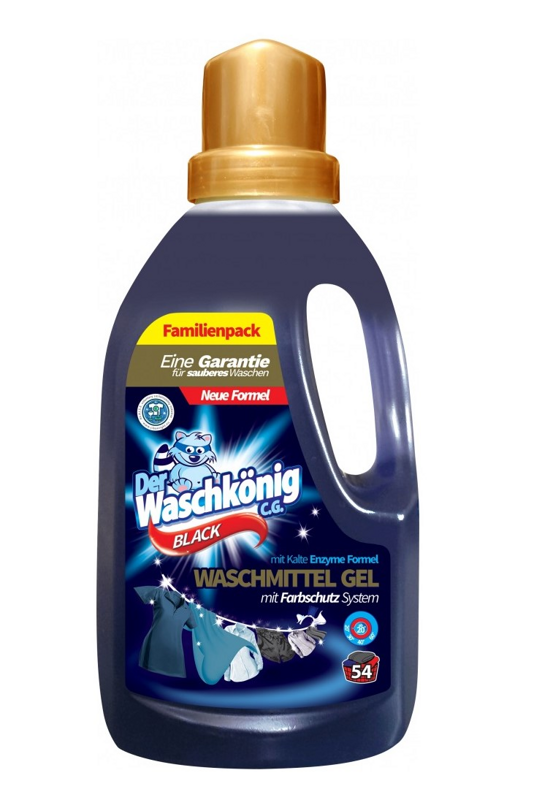 Waschkönig prací gel 54 dávek Black 1,625 l